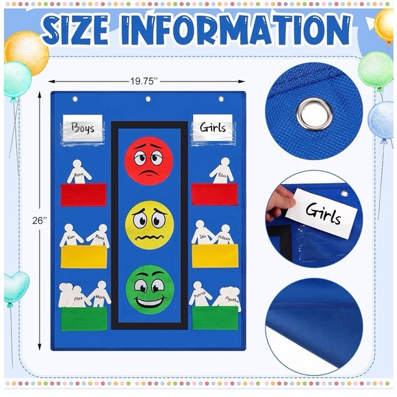 Blue Classroom Behavior Chart - Picture 1 of 2